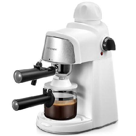 Ihomekee Espresso Machine, 3.5Bar Espresso and Cap...