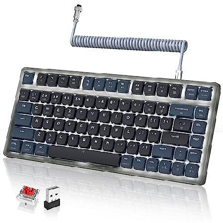 A.JAZZ AK832 Wireless Mechanical Gaming Keyboard 7...