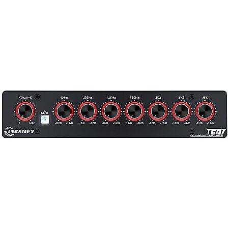 【並行輸入品】 Taramp's TEQ 7 ステレオ 7バンド グラフィック イコライザー RCA...