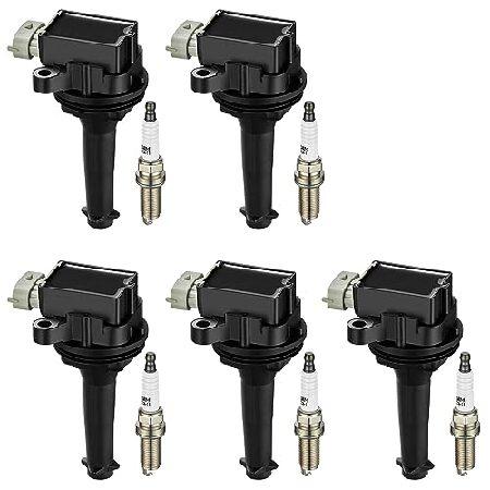 【並行輸入品】 BDFHYK イグニッションコイルパック UF517とイリジウムスパークプラグ AP...