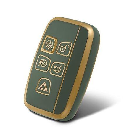 【並行輸入品】 WORCAS ソフトTPUキーフォブカバーケース レンジローバー用 Jaguar R...