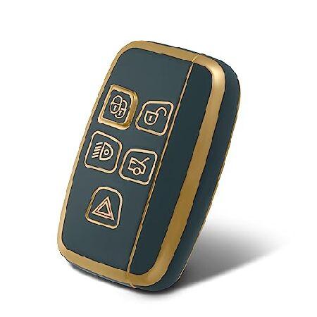 【並行輸入品】 WORCAS ソフトTPUキーフォブカバーケース レンジローバー用 Jaguar R...