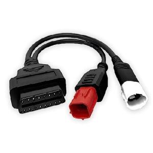 Obd2 ケーブルコネクター ヤマハ 3ピン + Euro5 6ピン