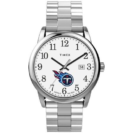 【並行輸入品】 Timex メンズ イージーリーダー 38mm 腕時計 - テネシータイタンズ 拡張...