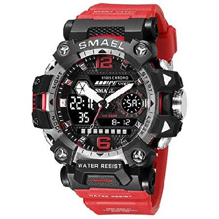 【並行輸入品】 メンズミリタリーウォッチ アウトドア LED デジタルウォッチ 防水 タクティカル ...