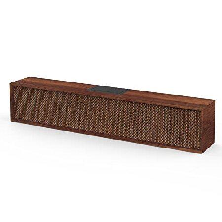 Computer Speakers, Wood Wireless Sound Bar Speaker...