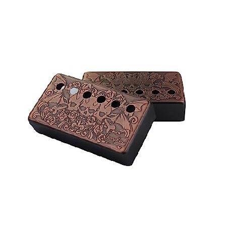 【並行輸入品】 Guyker Humbucker ピックアップカバー (50mm/52mm ポール間...