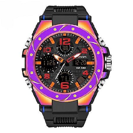 【並行輸入品】 CdyBox メンズ タクティカルウォッチ 防水 ミリタリー スポーツ ワーク デジ...