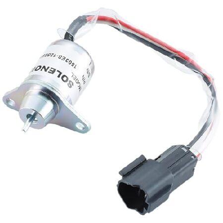 【並行輸入品】 燃料遮断ソレノイド 119233-77932 Yanmar 1503ES-12S5S...