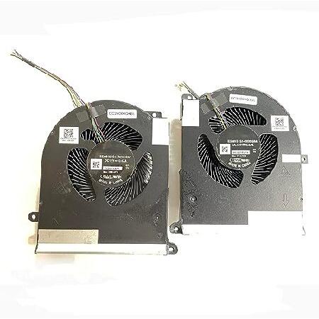 【並行輸入品】 交換用CPU+GPU冷却ファン Dell Alienware Area 51m R2...