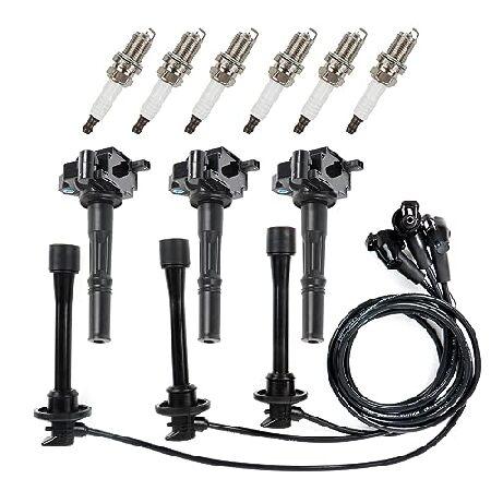 【並行輸入品】 DEEGOOLY UF156 イグニッションコイルパック3個 ＆ イリジウムスパーク...