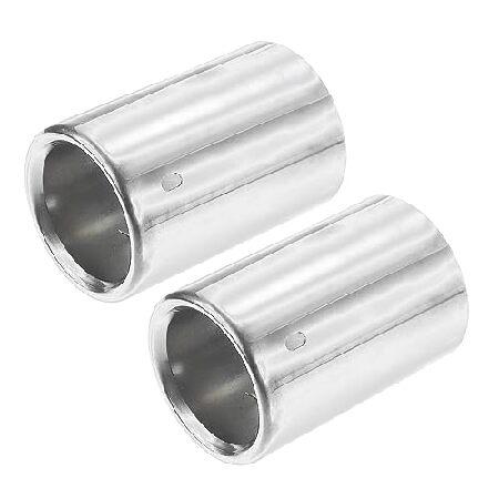 VekAuto 2 Pcs Car Exhaust Tip Tail Pipe Compatible...