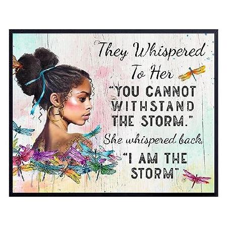 【並行輸入品】 Motivational Quote Black Woman Empowerment...