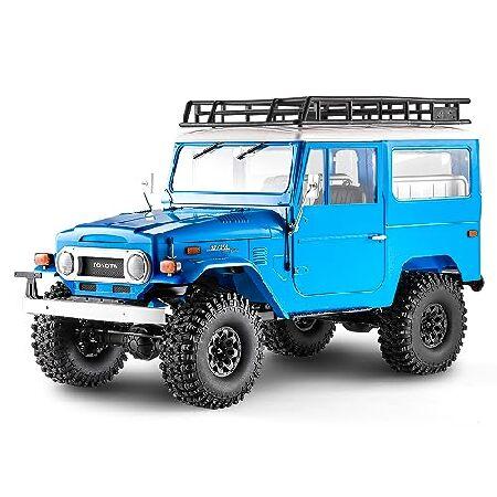 BEEZRC FMS 1/10 ラジコントヨタ 公式ライセンス FJ40 RS RC クローラー 4...