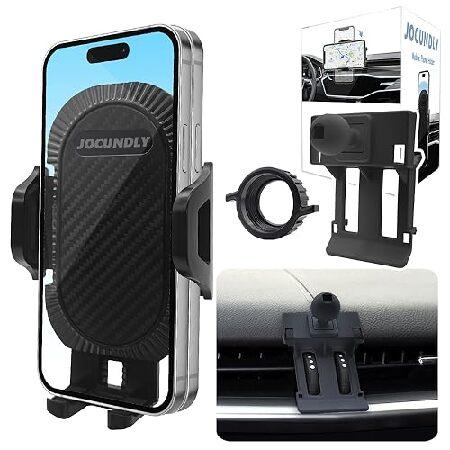 【並行輸入品】 JOCUNDLY カーフォンマウント 2013-2019 キャデラックXTS  厚い...