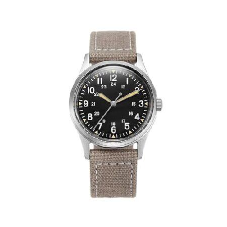 【並行輸入品】 PRAESIDUS |, マットブラック/OG - ライトグレー キャンバスストラッ...