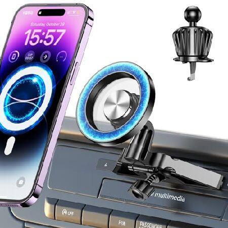 【並行輸入品】 Kaistyle Magsafe CD電話ホルダー 車用 20個の強力マグネット 磁...