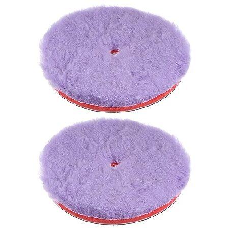 【並行輸入品】 HARFINGTON 2pcs Wool Polishing Pads, 6 inc...