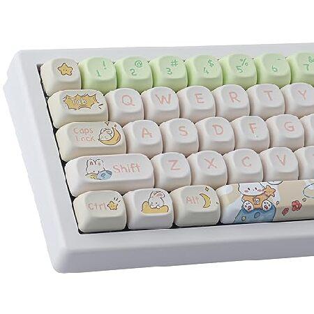 【並行輸入品】 TYRIXKI PBT キーキャップ 143キー カスタム キーキャップ キュート ...