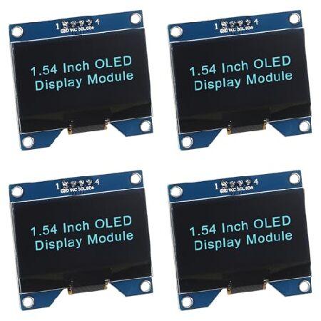【並行輸入品】 MELIFE 1.54インチ OLED I2C IIC ディスプレイモジュール 4個...