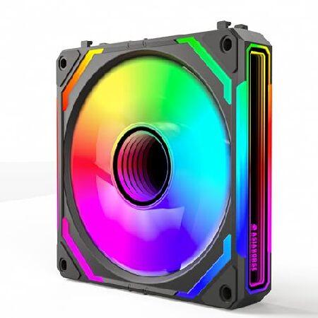 【並行輸入品】 AsiaHorse COSMIQ 120mm PC RGBファン コンピューターケー...