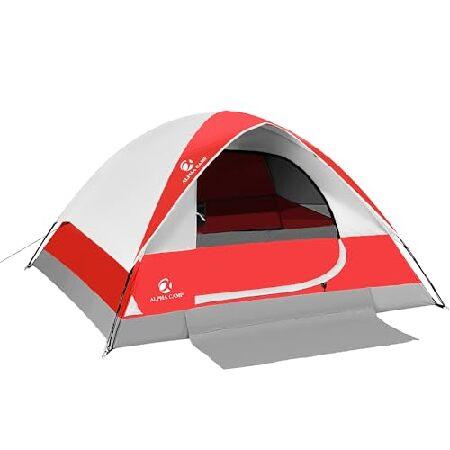 ALPHA CAMP 2 Person Camping Dome Tent with Easy Se...