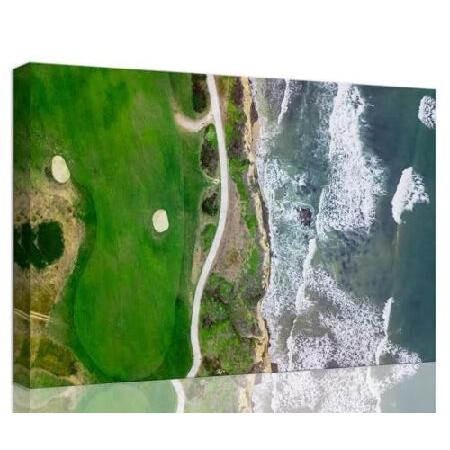 【並行輸入品】 カリフォルニア州サンフランシスコのハーフムーンベイゴルフリンクス ウォールアート オ...
