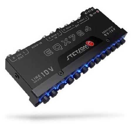 【並行輸入品】 Stetsom EQX764 7バンドグラフィックイコライザー 4入力と6出力チャン...