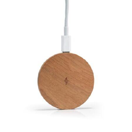 Galileo Gear Bamboo Wireless Charger Compatible wi...