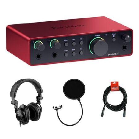 【並行輸入品】 Focusrite Scarlett 2i2 USB-C Audio Interfa...