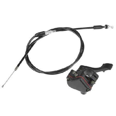 【並行輸入品】 X AUTOHAUX 1セット 47.4インチ サムコントローラー スロットルケーブ...