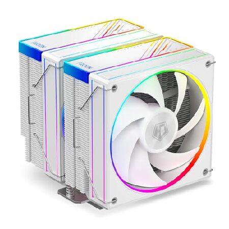 【並行輸入品】 ID-COOLING FROZN A620 ARGB ホワイト - 高さ6.1インチ...