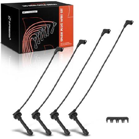 【並行輸入品】 A-Premium Ignition Spark Plug Wires Set of...