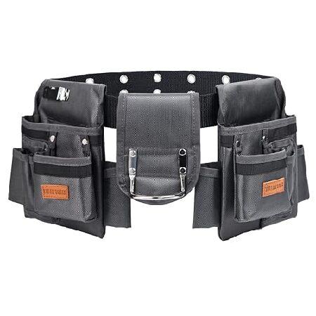 【並行輸入品】 VIDAR TOOLS Tool Belt,12 Pockets Tool Belt...