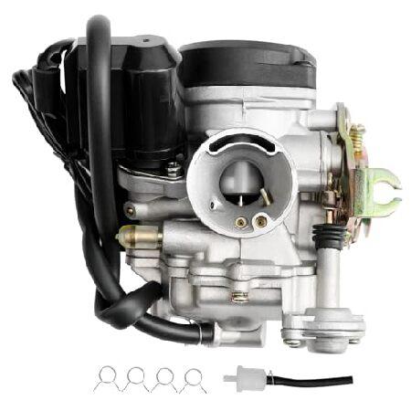 【並行輸入品】 PD18J キャブレター、4ストローク原付エンジン対応 GY6 49cc 50cc ...