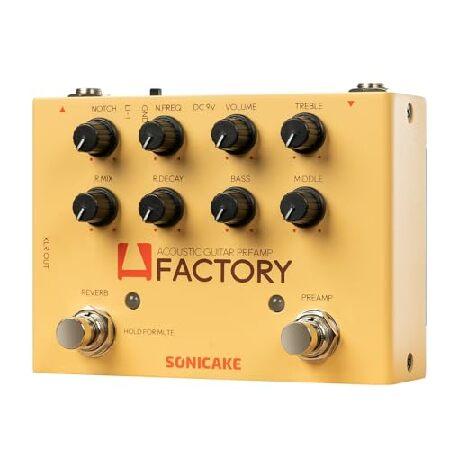 【並行輸入品】 SONICAKE プリアンプ＆リバーブ アコギ エフェクター A Factory
