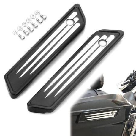 【並行輸入品】 TOPRAMETAL ストリートグライド サドルバッグ ヒンジカバー ラッチカバー ...
