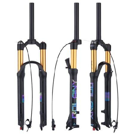 【並行輸入品】 BOLANY 26/27.5/29 MTB バイク エアサスペンション フォーク シ...