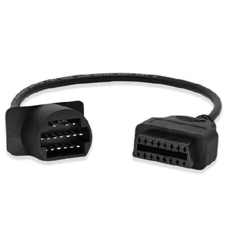 【並行輸入品】 OBD1 - OBD2アダプターケーブル マツダ車用 OBD2 16ピンからOBD1...