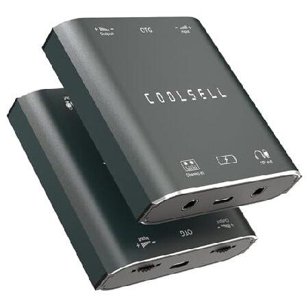 【並行輸入品】 COOLSELL Audio Interface, 24Bit/192kHz USB...