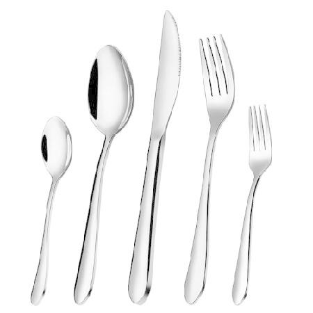 SEELLODGE Silverware Flatware Cutlery Set, 20Pcs S...