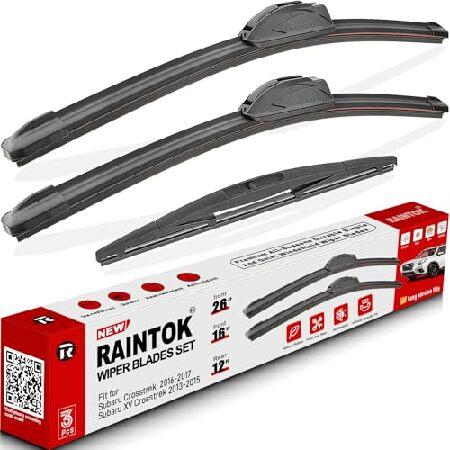 【並行輸入品】 RAINTOK フロントワイパーブレード 交換用 2016 2017 スバル クロス...