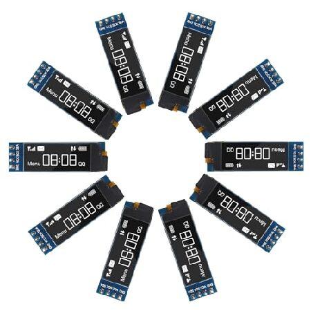【並行輸入品】 ACEIRMC I2C ディスプレイモジュール 4個 0.91インチ I2C OLE...