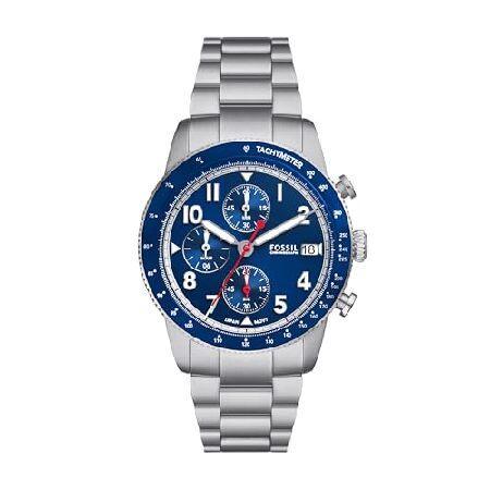 【並行輸入品】 Fossil  腕時計 Sport Tourer FS6047 シルバー