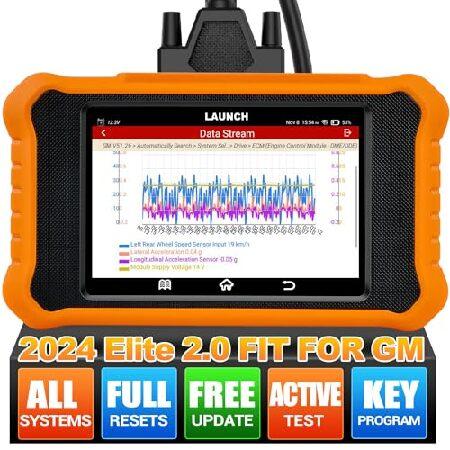 【並行輸入品】 2024 LAUNCH X431 Elite 2.0 PRO GM双方向スキャンツー...