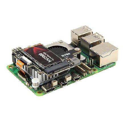 【並行輸入品】 Geekworm X1003 PCIe M.2 NVMe SSD PIP PCIe ...