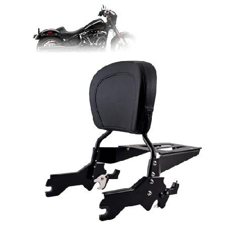 【並行輸入品】 Kinglemc Holdfast シーシーバー 助手席バックレスト ハーレーダビッ...