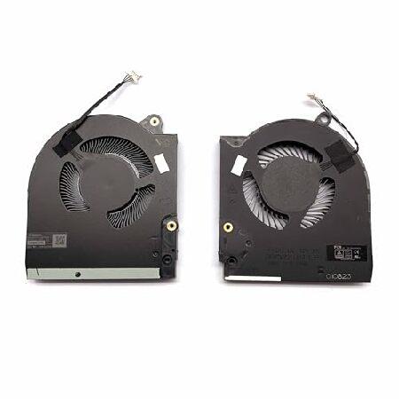 【並行輸入品】 BestParts ファン 交換用 Dell M15 R5 - オリジナル CPU+...