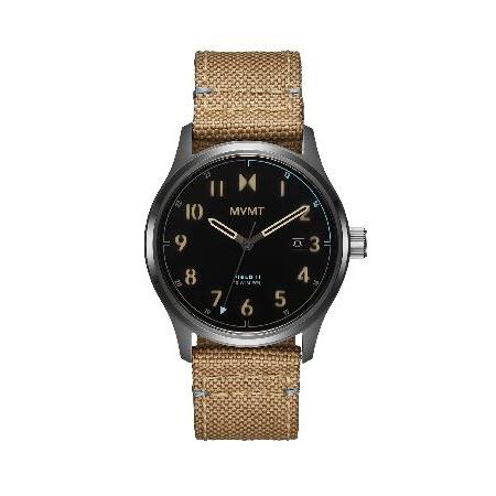 【並行輸入品】 MVMT Field 3H メンズ腕時計 - ステンレススチール - 10気圧/10...
