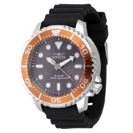 【並行輸入品】 Invicta Pro Diver メンズ 48mm ステンレススチール グレーダイ...